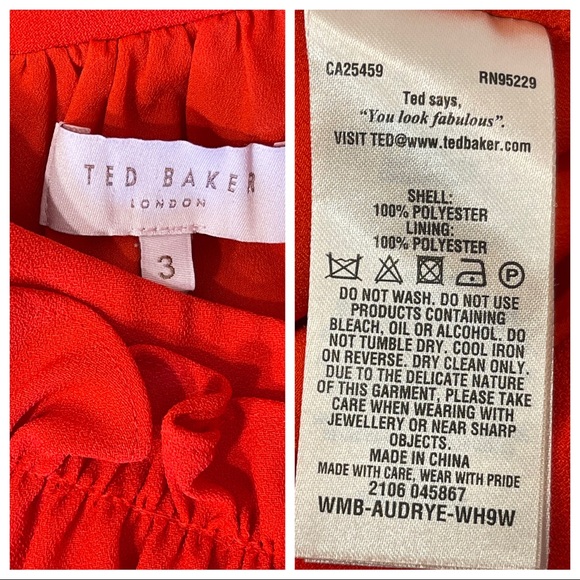 Ted Baker AUDRYE Ruffle neck sleeveless top - Picture 6 of 6